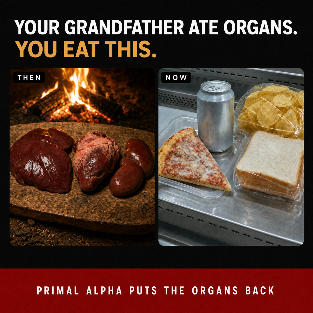Your grandfather ate organs. You eat this.